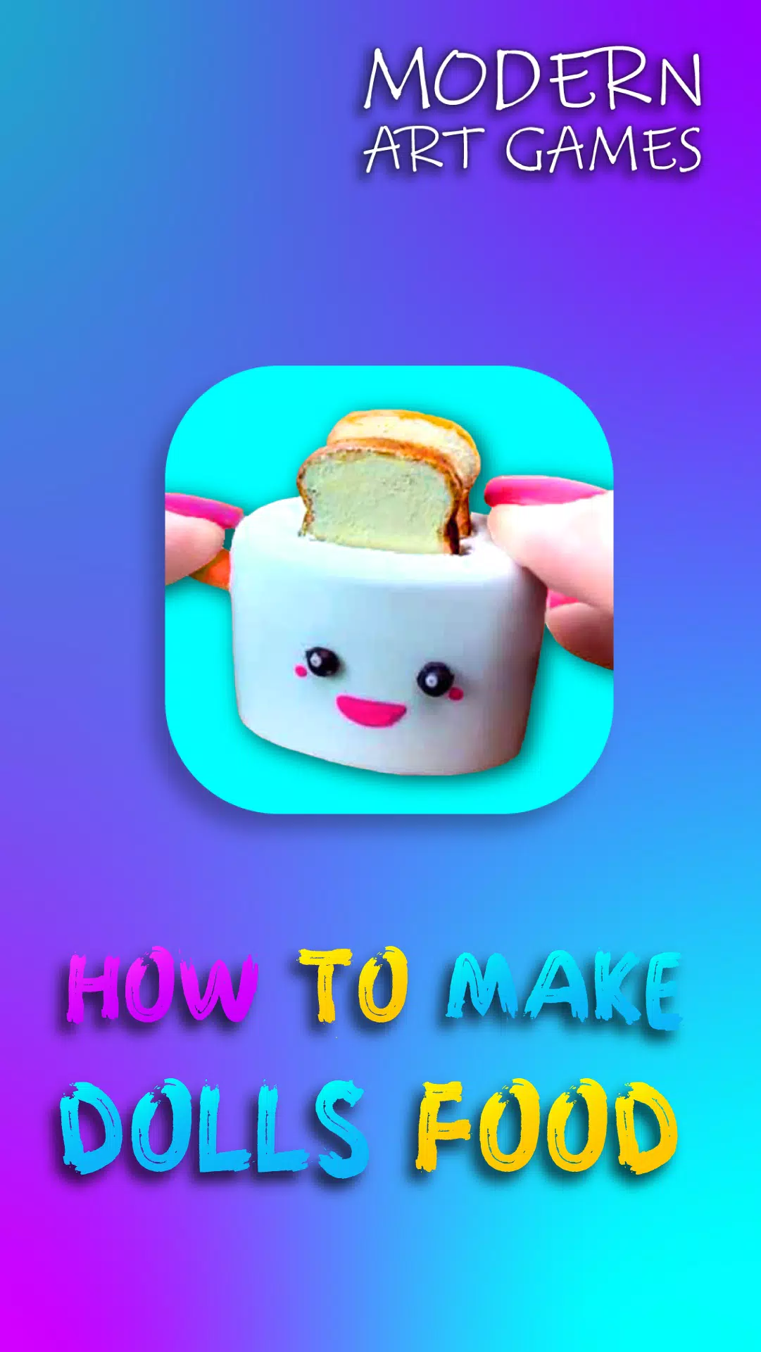 Descarga de APK de Cómo hacer comida para muñecas para Android