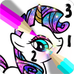 Pony color by number