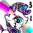 Pony color by number APK