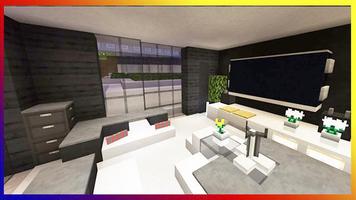 Modern furniture for MCPE Affiche