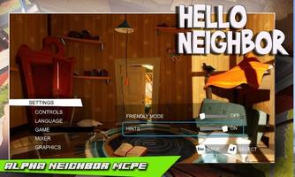 Mod Hello neighbor for MCPE capture d'écran 1