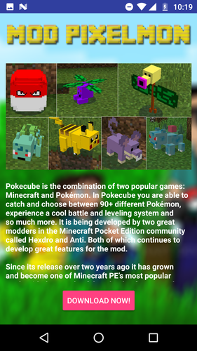 Mod Pixelmon For Mcpe Un Official Guide Apk 4 Download For Android Download Mod Pixelmon For Mcpe Un Official Guide Apk Latest Version Apkfab Com