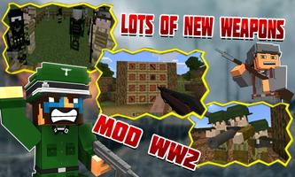 Mod World War II for Minecraft تصوير الشاشة 1
