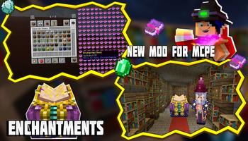 More Enchantments Mod for MCPE Poster