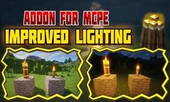 Realistic Torch Mod for MCPE تصوير الشاشة 2