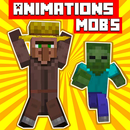 Mods Mob's Animations for MCPE APK