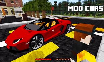 Cars Mods for Minecraft PE plakat