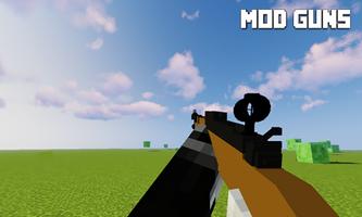 Mod Gun for Minecraft PE Affiche
