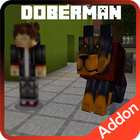 Doberman Dog Addon 2 for Minecraft mcpe أيقونة
