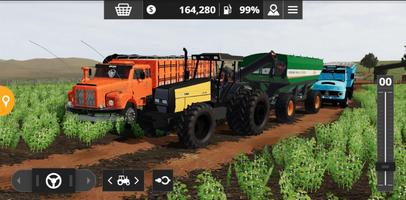 Jogo de Trator Farming Simulator 2020 Mods Android Plakat