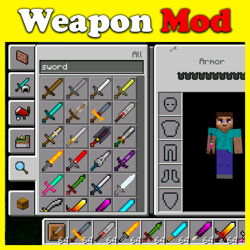 Weapon Case mod for MCPE