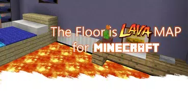 Floor is Lava map for MCPE Minecraft