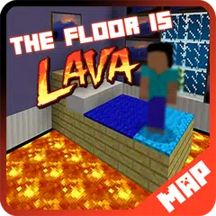 Floor is Lava map for MCPE Minecraft APK 下載