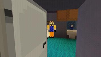 Map Hello Neighbor for MCPE (Minigame Horror!) capture d'écran 3