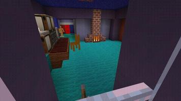 Map Hello Neighbor for MCPE (Minigame Horror!) capture d'écran 1