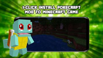 Mod PokeCraft for Minecraft ảnh chụp màn hình 1