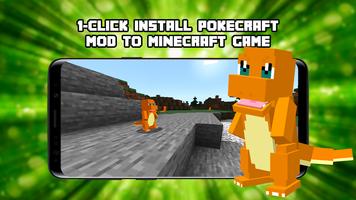 Mod PokeCraft for Minecraft ảnh chụp màn hình 2