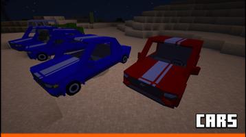 Cars mods for mcpe. Transport captura de pantalla 3