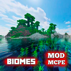 Biomes Mods for Minecraft PE أيقونة