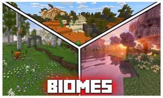 Biomes Mods for Minecraft PE تصوير الشاشة 1