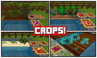 Crops for Farm Mods for MCPE الملصق