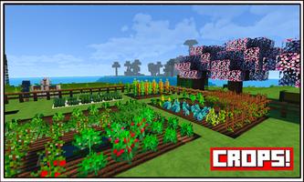 Crops for Farm Mods for MCPE تصوير الشاشة 1