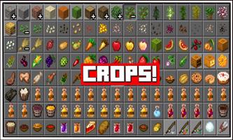 Crops for Farm Mods for MCPE تصوير الشاشة 2