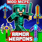 Ores for Weapons Mods for MCPE أيقونة
