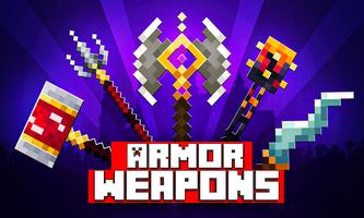 Ores for Weapons Mods for MCPE الملصق