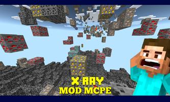 Mods X-Ray for Minecraft PE الملصق