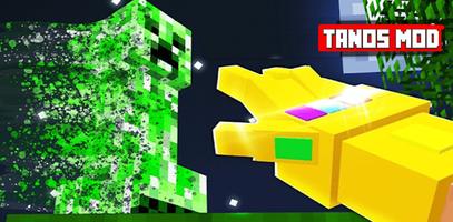 Моды Танос для Minecraft PE постер