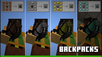 Backpack mod for minecraft Beta پوسٹر