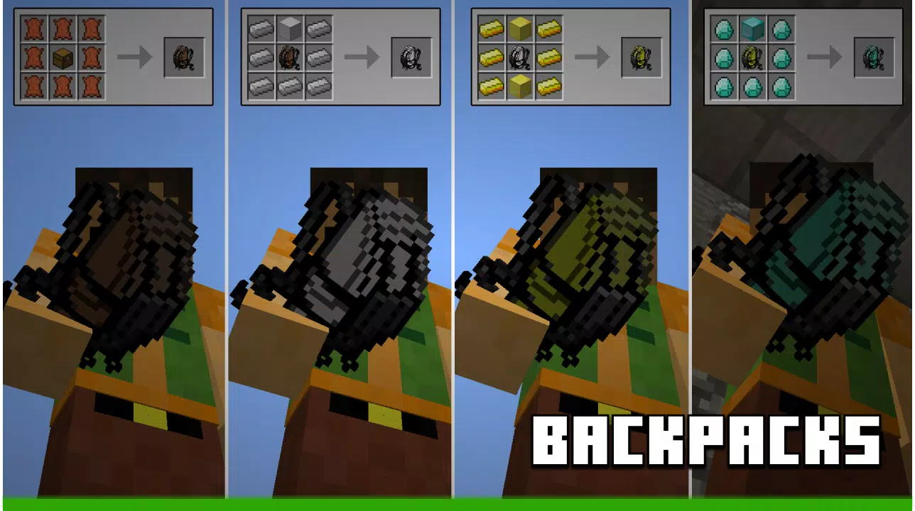 Backpack mod for minecraft Beta APK for Android Download