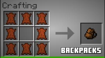 2 Schermata Backpack mod for minecraft Beta