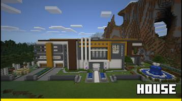 Modern houses for minecraft maps capture d'écran 3