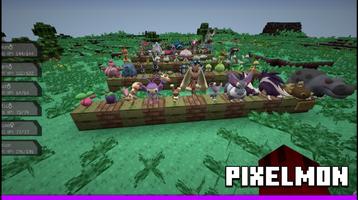 Pixelmon Craft: Catch mods for MCPE Poster