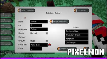 Pixelmon Craft: Catch mods for MCPE capture d'écran 3
