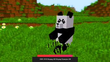 Panda Minecon mods for minecraft pe capture d'écran 2