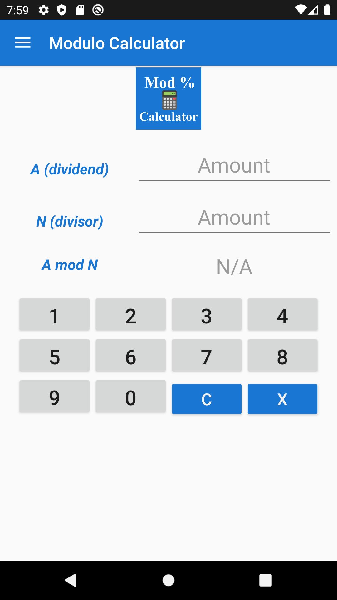 Calcul de modulo APK pour Android Télécharger