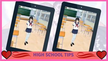 Poster High School Akademia Simulator Girls : Guide