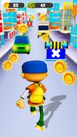 Subway Runner: ラン ゲーム おもしろい 走る ポスター