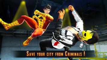 スパイダーヒーロー格闘ゲーム: ーマン戦うゲーム スクリーンショット 1
