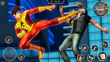 スパイダーヒーロー格闘ゲーム: ーマン戦うゲーム スクリーンショット 2
