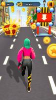 Subway Runner: 地铁离线公主跑步游戏 3D 海报