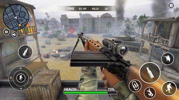狙撃銃の戦い: 銃のゲームバトルロワイヤル銃撃ゲーム ポスター