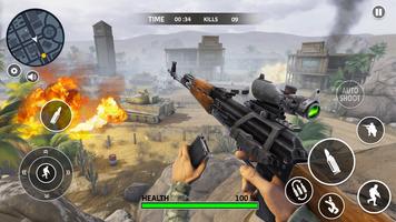 War Sniper: 戦争 ゲーム スナイパー 銃撃 日本 スクリーンショット 2