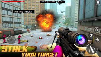 Sniper Game: ライフル ゲーム 敵と戦う 銃の スクリーンショット 1