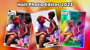 Holi Photo Editor الملصق
