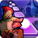 Monty & Foxy FNAF Tiles Hop-APK