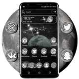 Moon Galaxy Theme Launcher